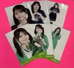 伊藤理々杏 乃木坂46 生写真 宮城ver. コーデ tシャツ 6種コンプのサムネイル