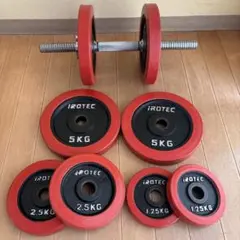 良品 ② FIGHTING ROAD ダンベル 片側 30kg GronG - メルカリ