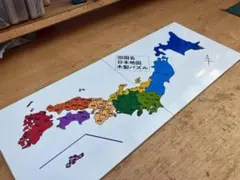 木製　日本地図パズル：中級編（江戸時代版）