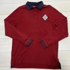 Timberland 赤 長袖ポロシャツ L/G