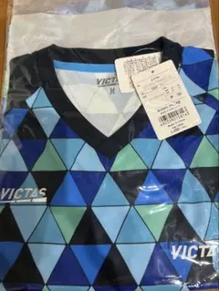 VICTAS 卓球ウェア Mサイズ ダイヤモンドパターン