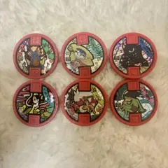 妖怪ウォッチメダル 6枚セット