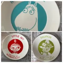 MOOMIN トリオケーキプレート3枚セット