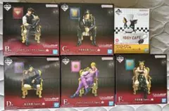 一番くじ ジョジョの奇妙な冒険 -THE★JOJO WORLD- フィギュア６点