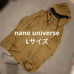 ナノユニバース ミリタリーパーカー