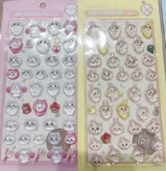 ちいかわ　ボンボンドロップシール　2枚　ちいかわ、うさぎ、新品未開封