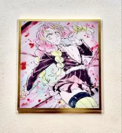 鬼滅の刃 無限城編webshop くじ アクリル色紙 甘露寺蜜璃