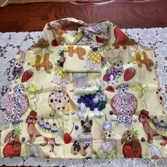 またまたお値下げ❣️新品未使用❣️大容量犬とフルーツのカラフルエコバッグ❣️可愛いー❣️