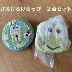 サンリオキャラクターズ刺繍缶バッジ