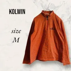 コルウィン Kolwin ゴルフウェア トップス 長袖 レディース ボーダー