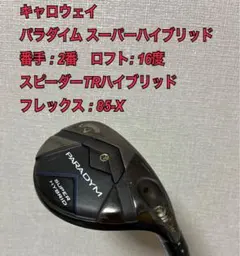 2025年最新】Paradym super hybrid 16の人気アイテム - メルカリ