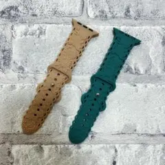 【Apple Watchバンド】ひまわり／浮き彫り【42.44.45.49㎜】