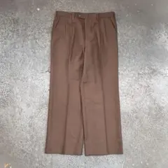 90s BALENCIAGA SPORT ツータックワイドウールスラックスのサムネイル