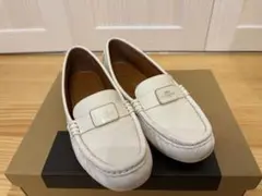 2025年最新】coach ローファー 白の人気アイテム - メルカリ