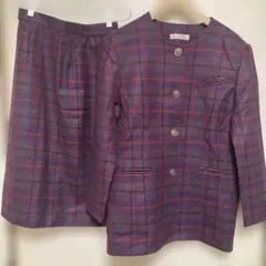 ツイード セットアップスーツ ウール