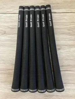 Golf Pride ツアー ベルベットラバー BLなし 6本セット USED