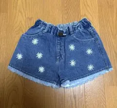 BREEZE デニムショートパンツ 女の子　ベビー　90サイズ