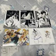 ヒカルの碁　原画展　くじE賞　ブロマイド　5枚セット