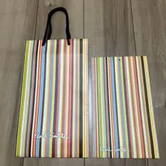 Paul Smith ストライプ柄 ショップ袋セット 封筒 ギフトセット