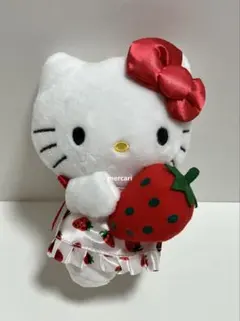 サクマ いちごみるく ハローキティ ぬいぐるみ キーホルダー イチゴ 貴重