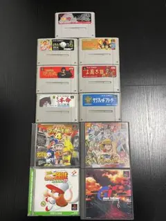 スーパーファミコンソフト　プレステ1 ソフト　セット　まとめ売り　ジャンク品