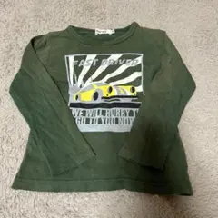 SLAP SLIP 車プリント 長袖カットソー 100