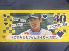 阪神タイガース　シークレットタオル　門別啓人