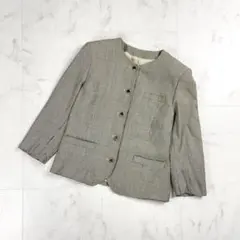 Burberrys チェック柄ジャケット ベージュ サイズ7*CD1056