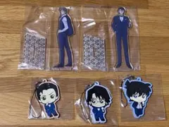 【未開封】セガラッキーくじ　名探偵コナン　アクスタ、ラバストセット