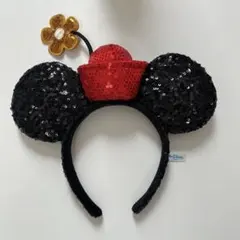 ミッキー風スパンコールカチューシャ