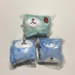 糖果兔　毛絨絨束口袋2 薄荷兔　藍兔　扭蛋