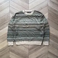 TSR 針織衫 圓點圖案 美國製 M 寬鬆 寬鬆