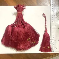 タッセル レッド 鈴付き 20本まとめ売り