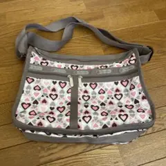 LeSportsac ハート柄 ショルダーバッグ