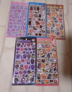 【正規品】和柄 ボンボンドロップシール 5枚セット