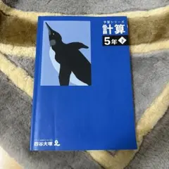 四谷大塚 予習シリーズ 計算 5年下