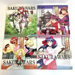 レーザーディスク サクラ大戦 ～桜花絢爛～、全4巻 1997年 OVA作品