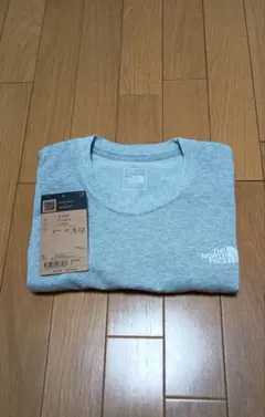 ノースフェイス 半袖ヌプシ Tシャツ ミックスグレー L