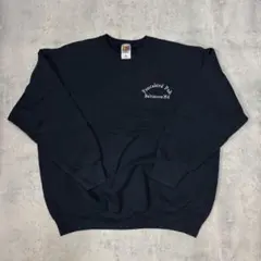 00s fruit of the loom フルーツオブザルーム スウェット 黒