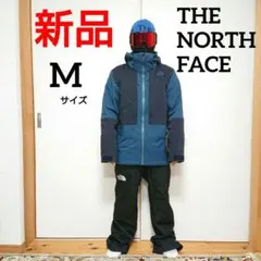 新品未使用THE NORTH FACEスキー、スノーボードジャケットウェアM青紺
