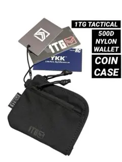 1TG TACTICAL コインケース 500Dナイロン ミニマリストウォレット