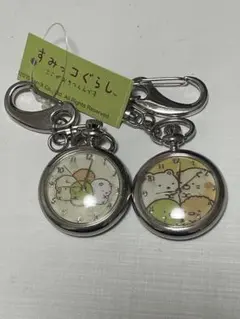 すみっこぐらしキーチェーン時計セット