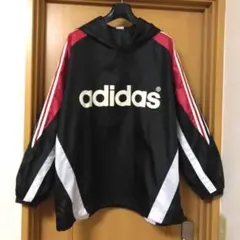 アディダス 90s ビンテージ プルオーバー ナイロンジャケット パーカー