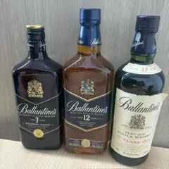Ballantine's 12年 3本セット 終売品 バランタイン12年 終売 3本セット - メルカリ