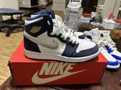 NIKE Air Jordan 1 ネイビー/ホワイト ハイカット