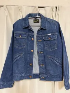 WRANGLER ダークブルー デニムジャケットのサムネイル