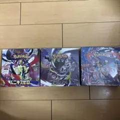 ポケモンカードMEGA ニンジャスピナー ムニキスゼロ アビスアイ 3BOX