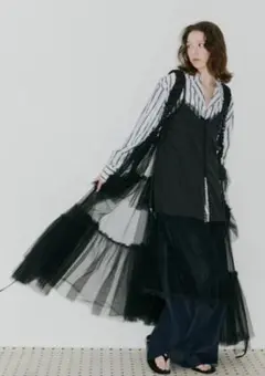 J1U by LA BELLE ETUDE シースルーチュール ロングジレ