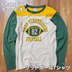チャンピオン Champion リバースウィーブ フットボール Tシャツ 古着