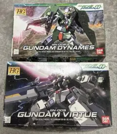 ガンプラ HG ガンダムデュナメス ガンダムヴァーチェ セット - メルカリ